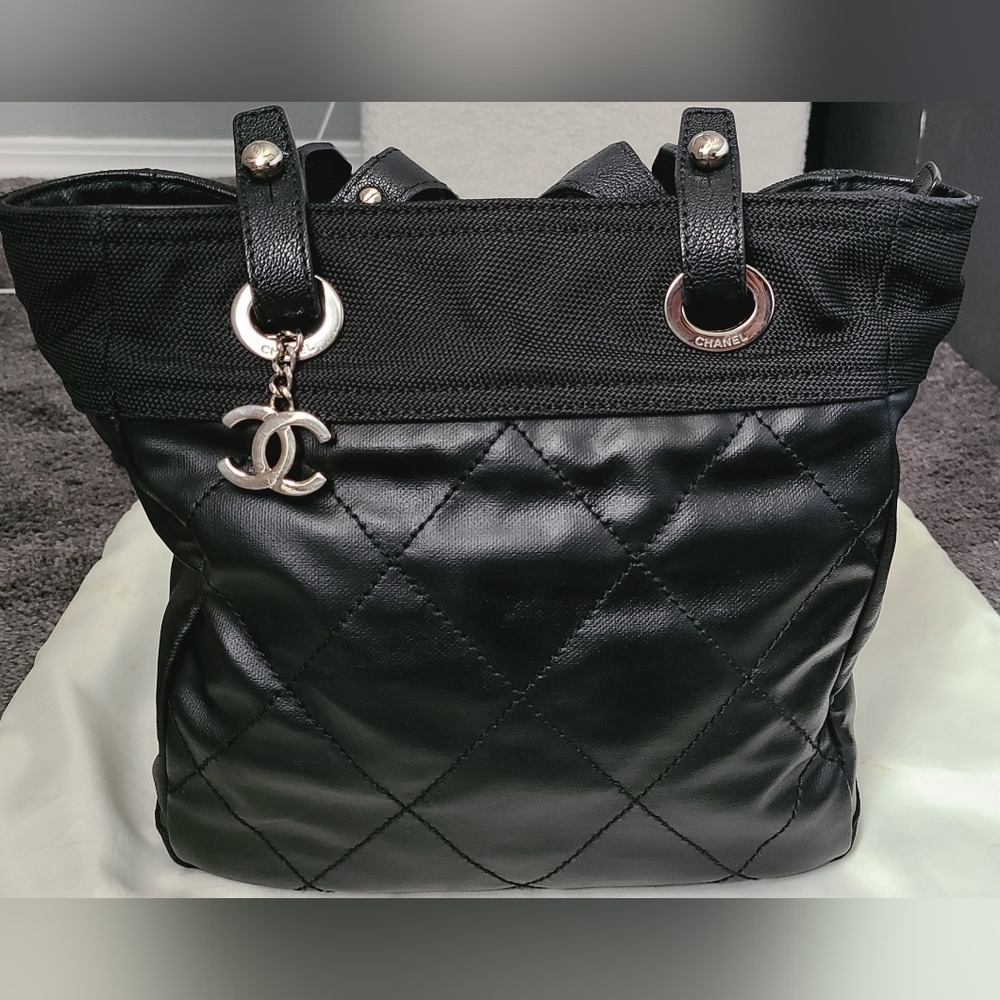 Authentic Chanel Biarritz Tote bag
